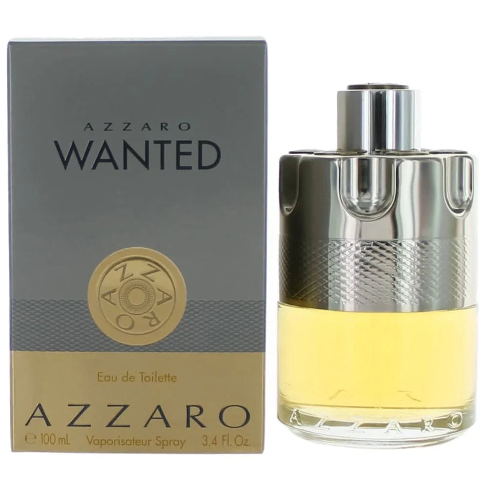Azzaro Wanted Eau De Toilette, Cologne for Men, 3.4 oz Full Size
