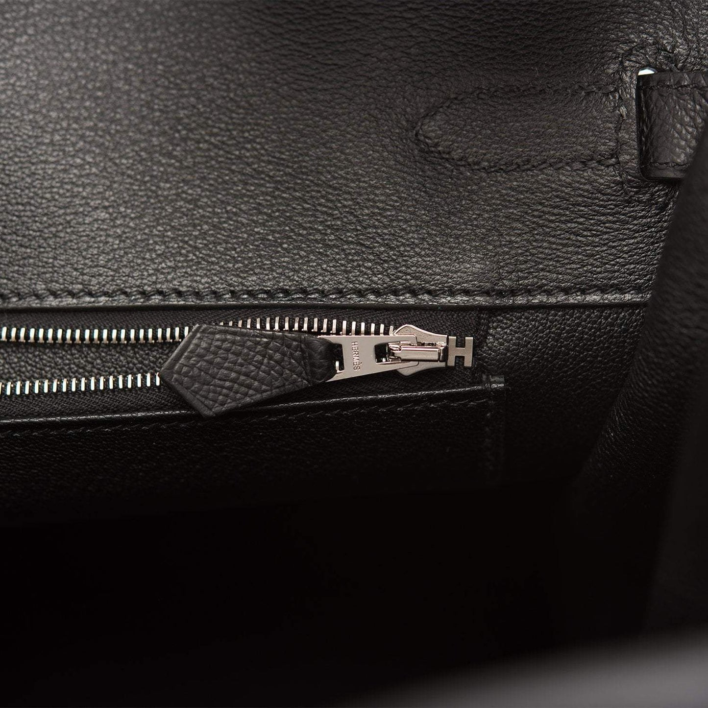 Hermes Birkin 35 Black Epsom Palladium Hardware