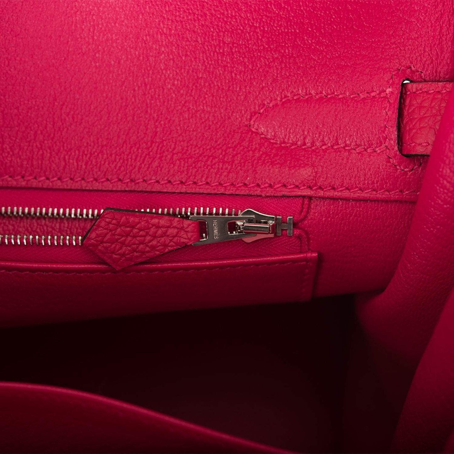 Hermes Birkin 30cm Framboise Togo Palladium Hardware