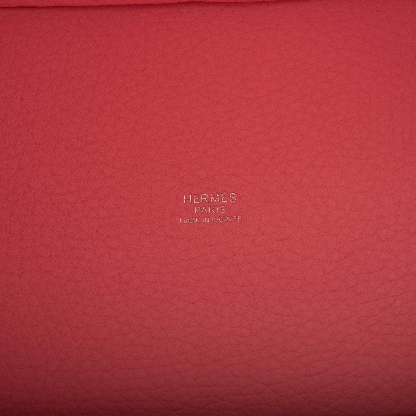 Hermes Rose Sakura Clemence Picotin Lock 18cm Palladium Hardware