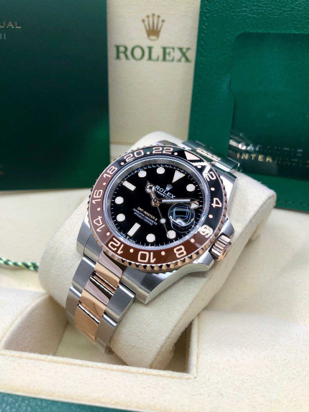 2022 Rolex GMT-Master II Rootbeer 126711CHNR