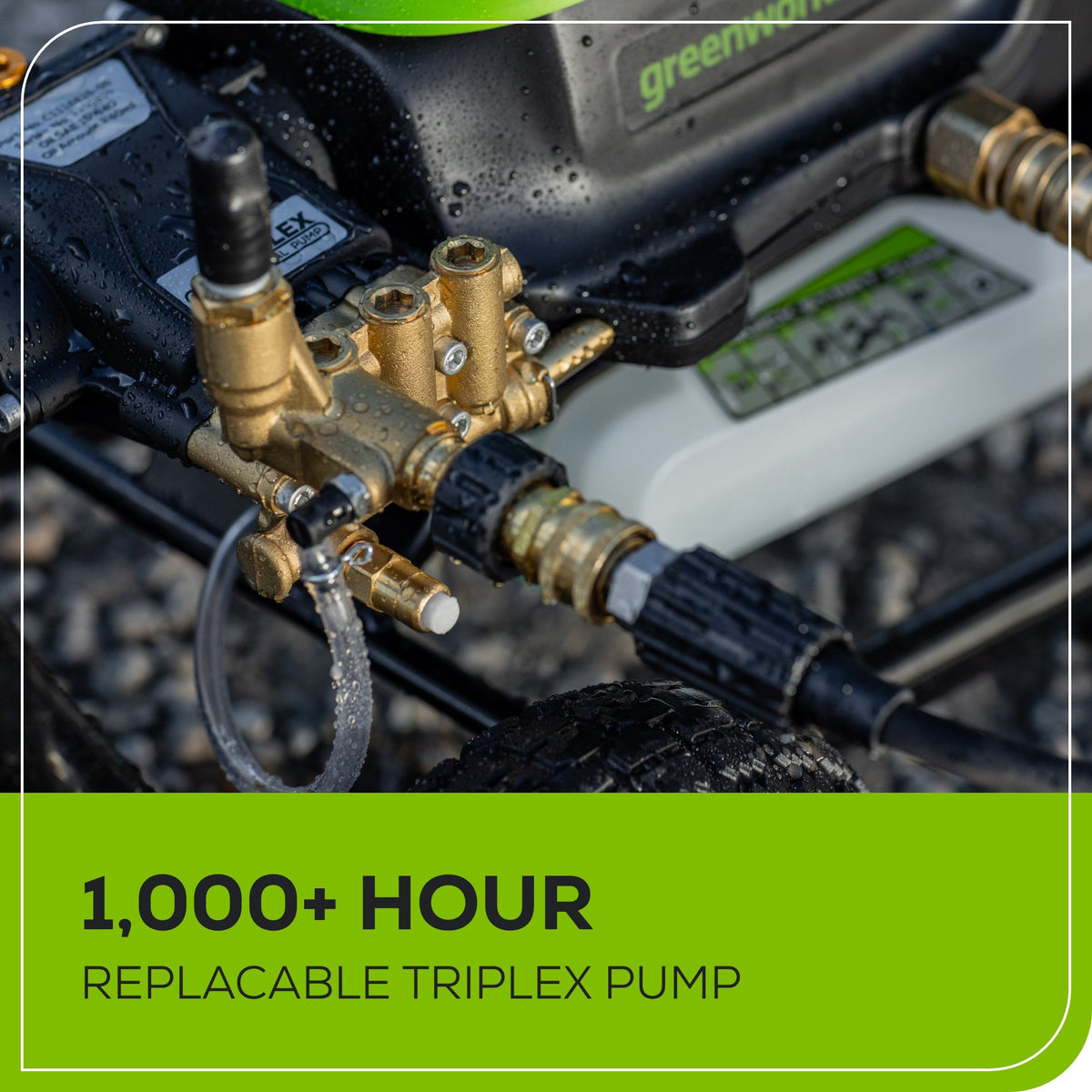 3100 PSI 2.1 GPM Cold Water Electric Pressure Washer