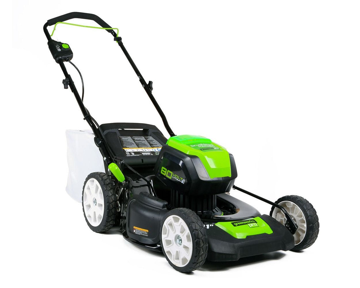 Pro 80V 21" Brushless Push Lawn Mower w/ (2) 2.0Ah Batteries & Rapid Charger