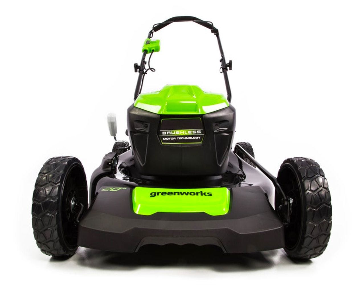 40V 20" Cordless Battery Push Lawn Mower: 5.0 Ah Battery and Charger, LM2034