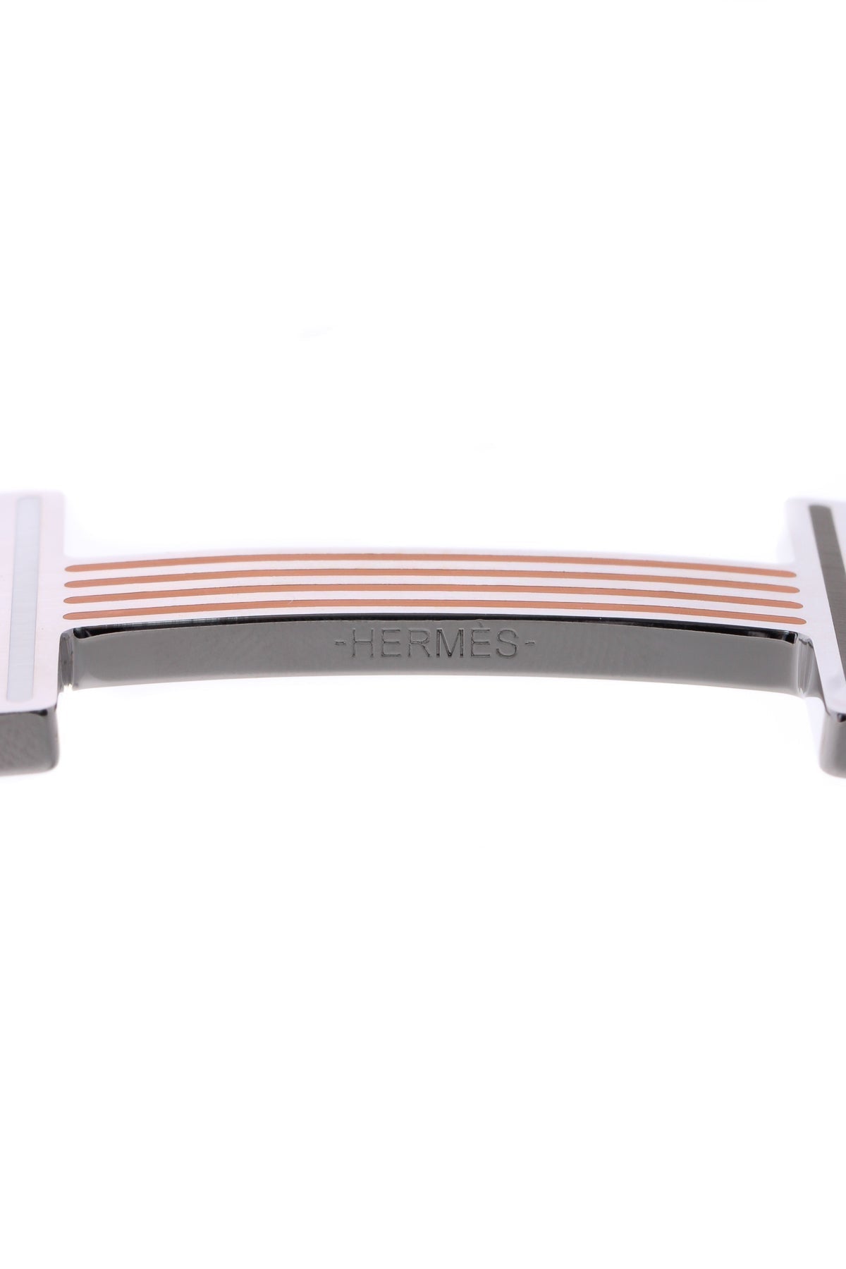 Quizz Rainbow Belt Buckle - Vert de Gris/Orange/Blanc