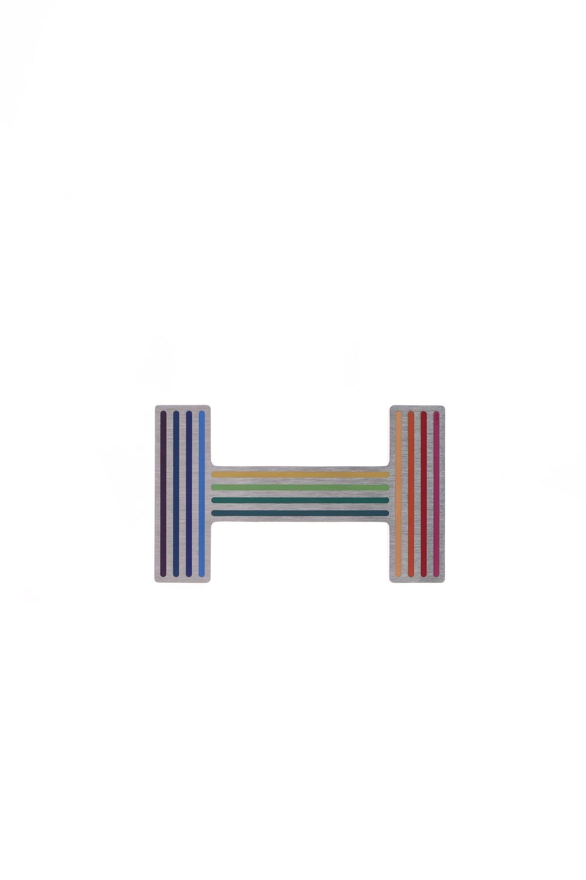 Quizz Rainbow Belt Buckle - Multicolor