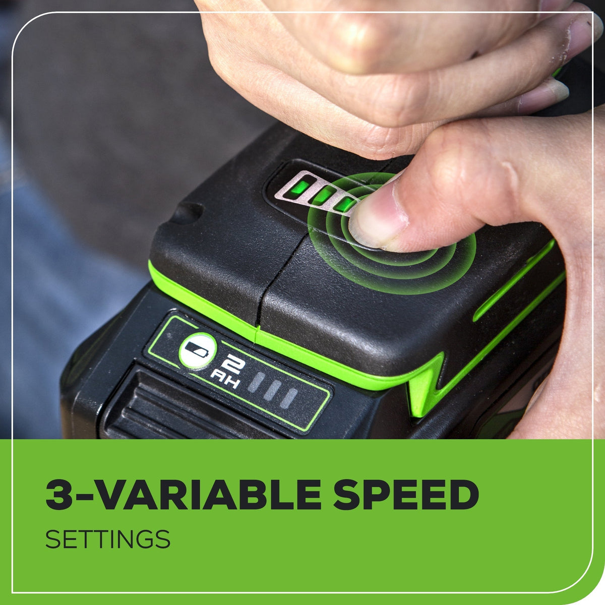 24V 1/4" 2650 in/lbs Brushless Impact Driver Kit: (2) 2.0 Ah USB Batteries, Dual-Port Charger and Bits