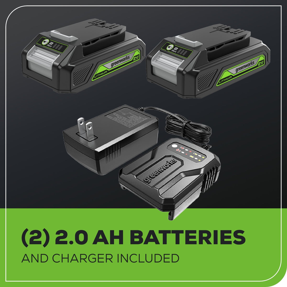 24V 1/4" 1950 in/lbs Brushless Impact Driver Kit: (2) 2.0 Ah Batteries, Charger, Bits and Tool Bag