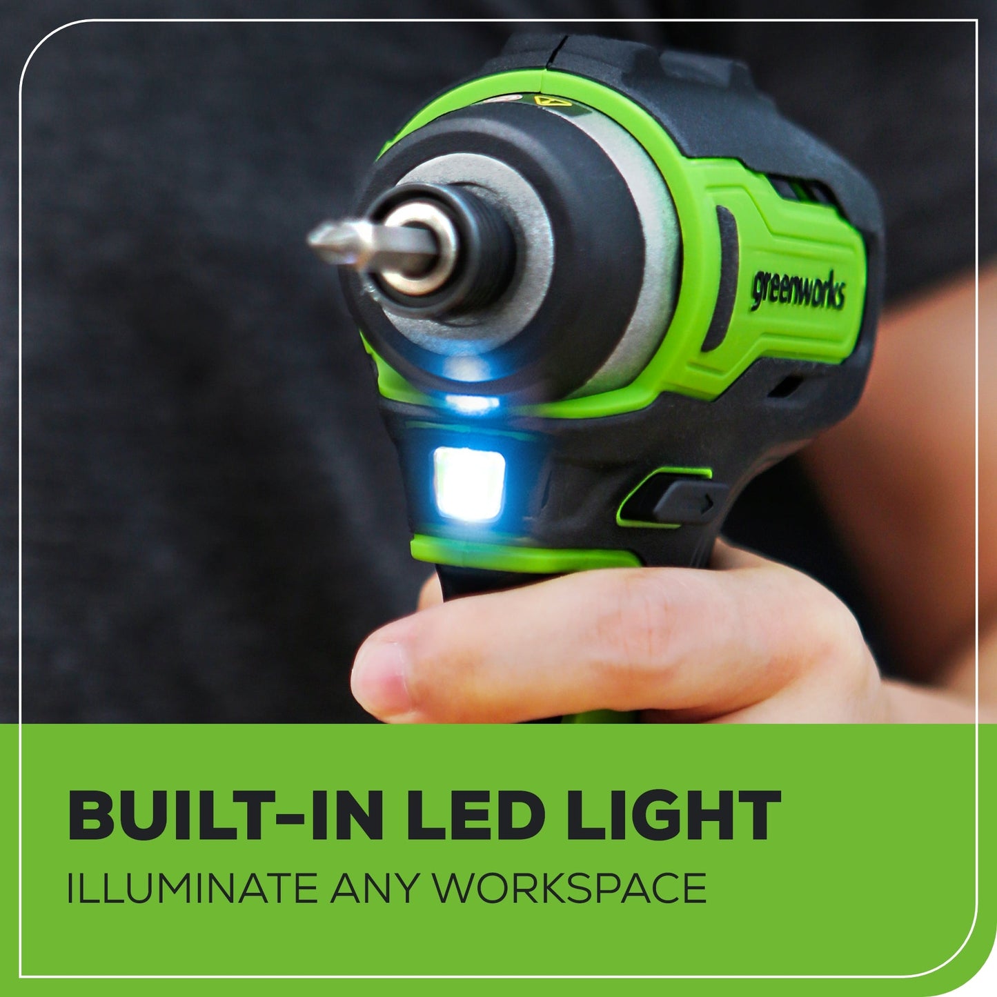 24V 1/4" 1950 in/lbs Brushless Impact Driver Kit: (2) 2.0 Ah Batteries, Charger, Bits and Tool Bag
