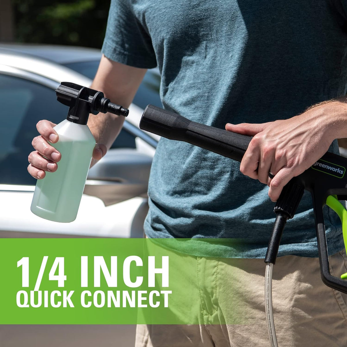 1800 PSI 1.1 GPM Cold Water Electric Pressure Washer