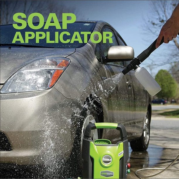 1500 PSI 1.2 GPM Cold Water Electric Pressure Washer