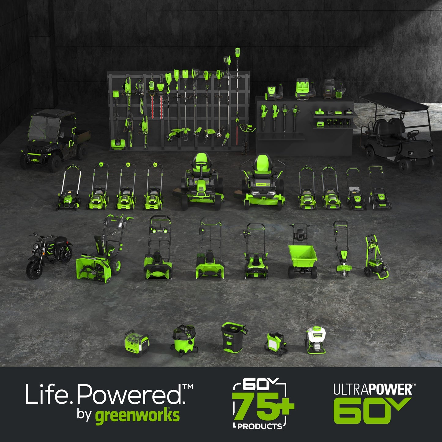 60V STEALTH Series Electric Mini-Bike: (1) 8.0 Ah Batteries and Charger