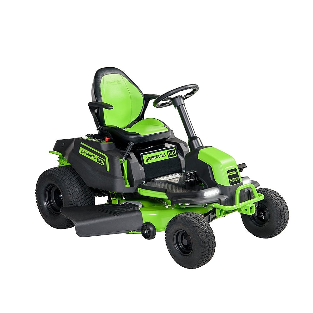 80V 42" Cordless Battery CrossoverT Riding Lawn Mower: (6) 4.0 Ah Batteries and (3) Dual-Port Turbo Chargers