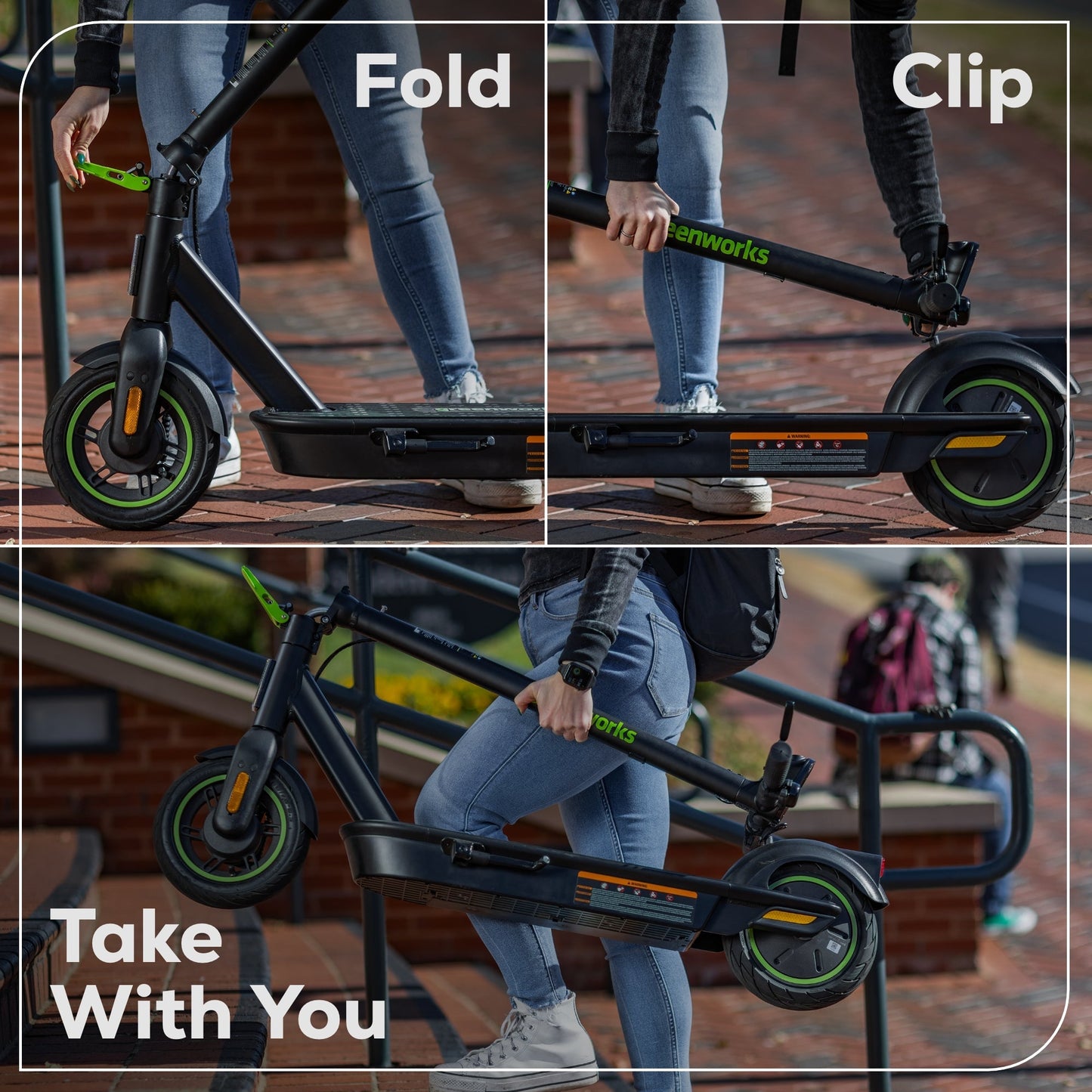 48V (24V x 2) STEALTH Series Electric Scooter: (4)4.0 Ah Batteries and Dual-Port Charger