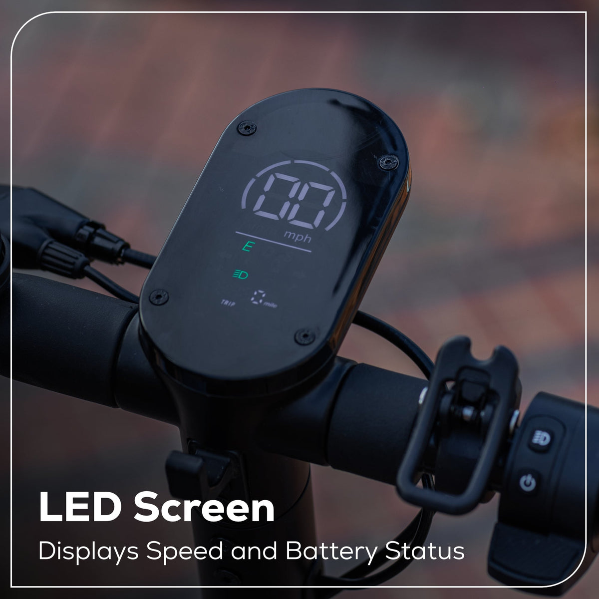 48V (24V x 2) STEALTH Series Electric Scooter: (4)4.0 Ah Batteries and Dual-Port Charger