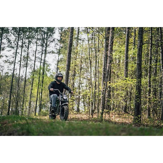 60V STEALTH Series Electric Mini-Bike: (1) 8.0 Ah Batteries and Charger