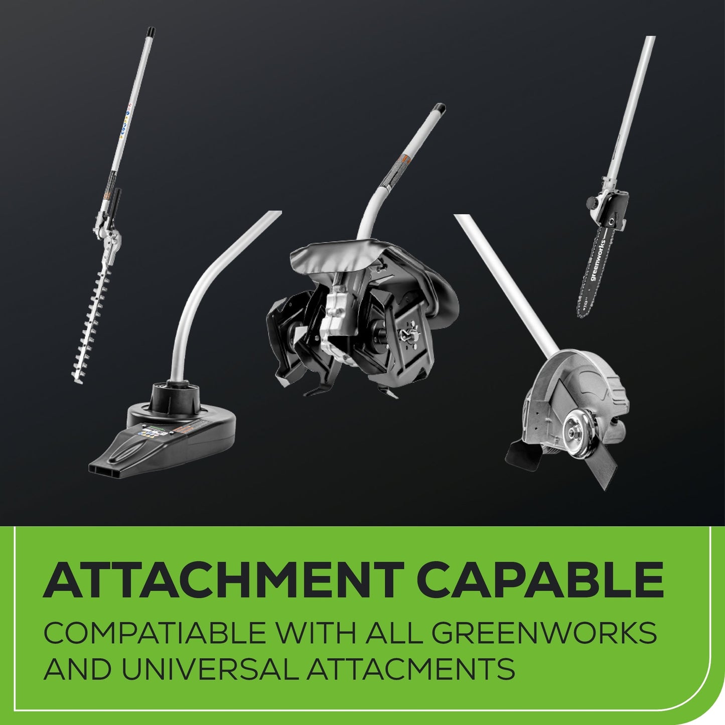 80V 16" Gen3 Cordless Brushless String Trimmer (Attachment Capable): 2.5 Ah Battery and Charger