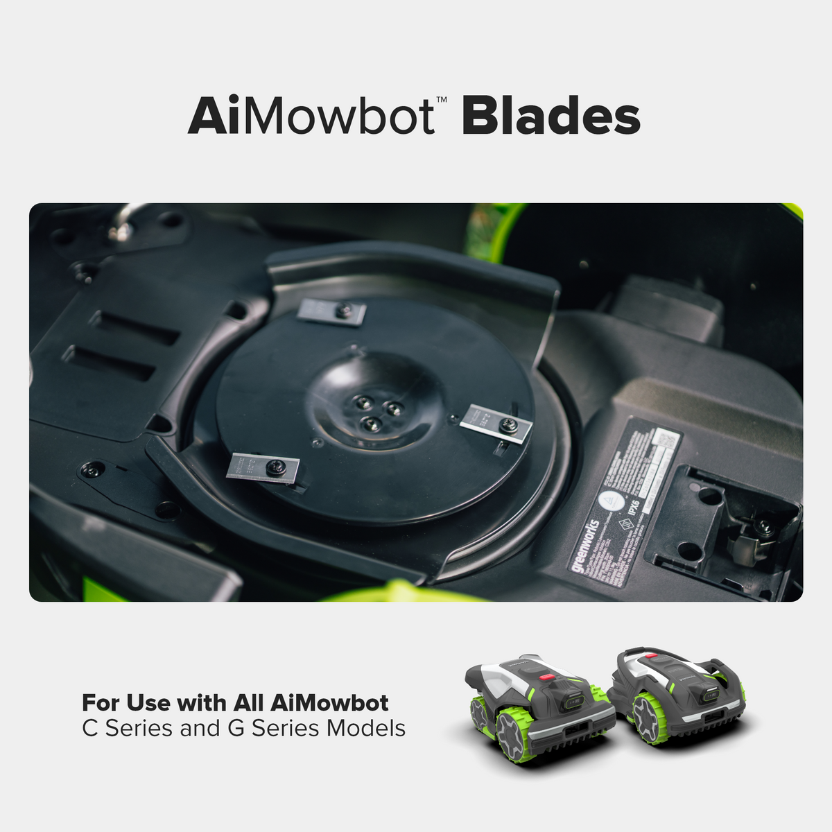 AiMowbot™ Replacement Blades (90-Pack)