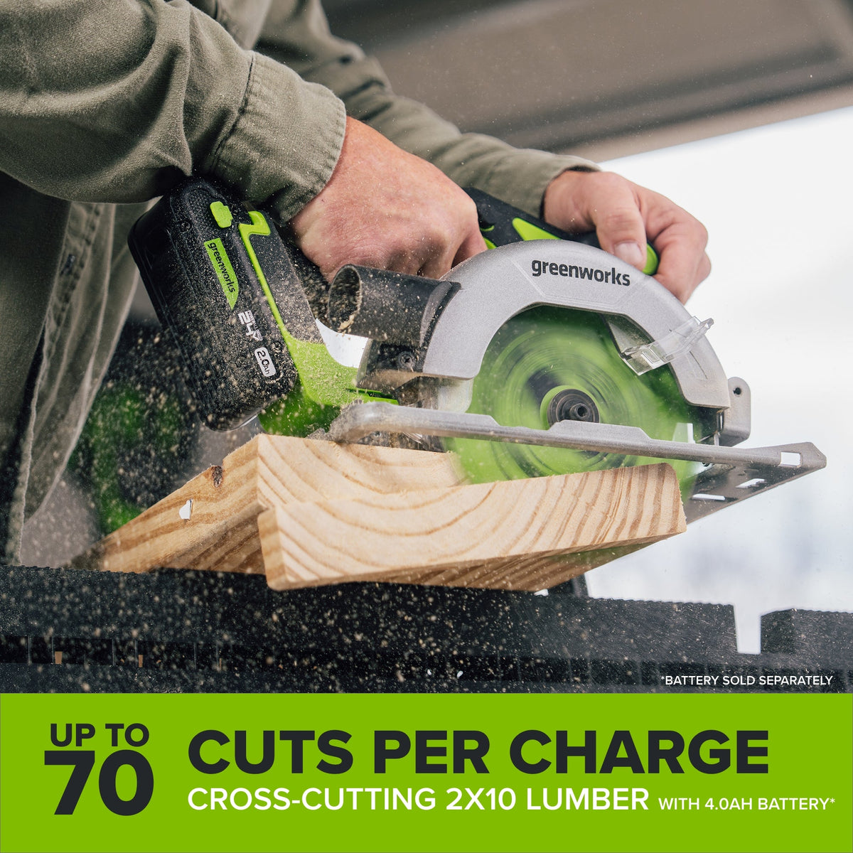 24V PowerAll 3-Tool Combo Kit w/ 3/8" Drill/Driver, 6-1/2" Circular Saw & 3000SPM Jig Saw: (1) 2.0Ah USB-C Battery & Charger, (1) 3' 100W USB-C Cable