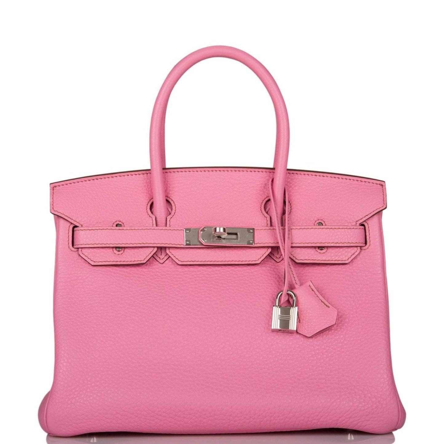 Hermes Bubblegum 5P Togo Birkin 30cm Palladium Hardware