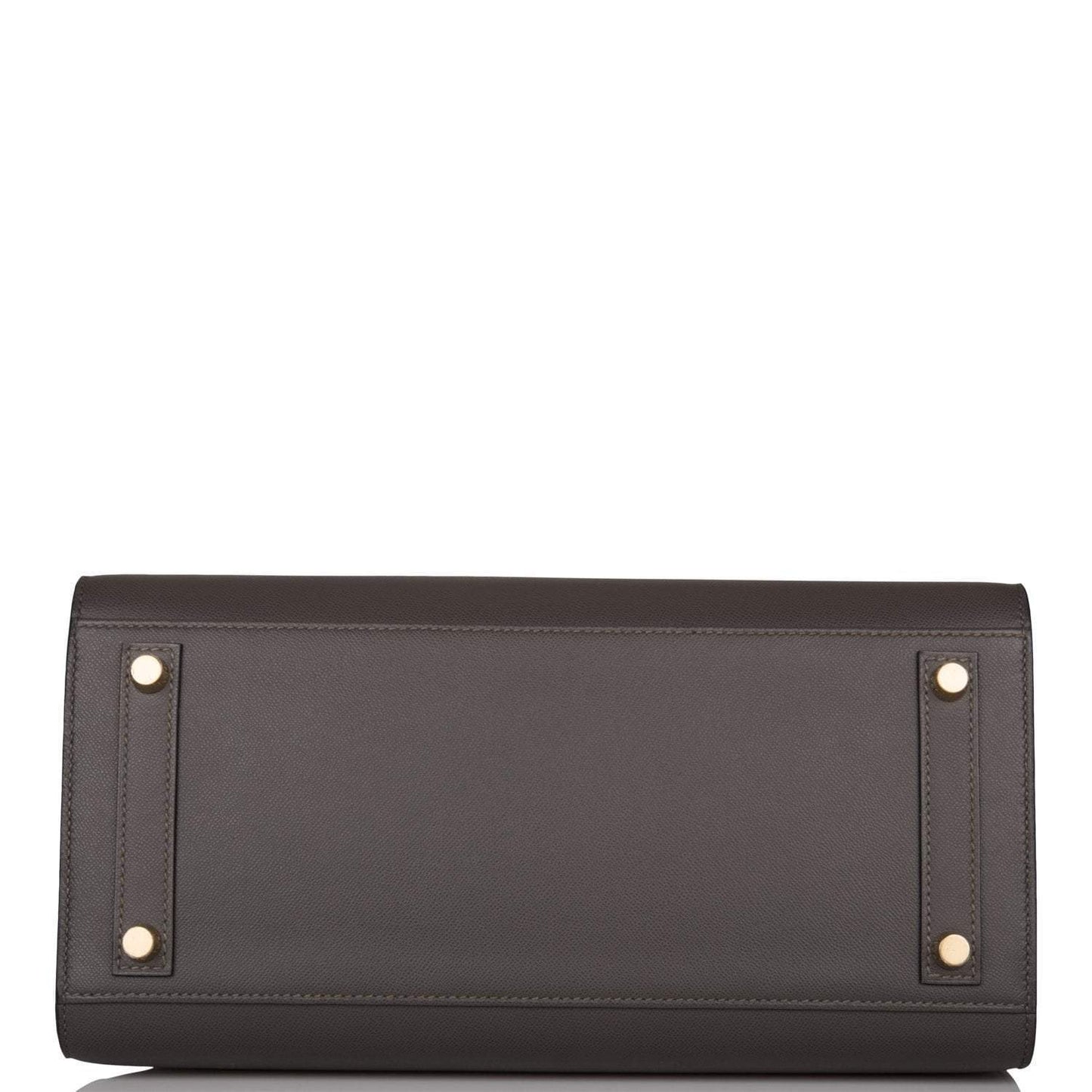Hermes Graphite Veau Madame Sellier Birkin 30cm Gold Hardware