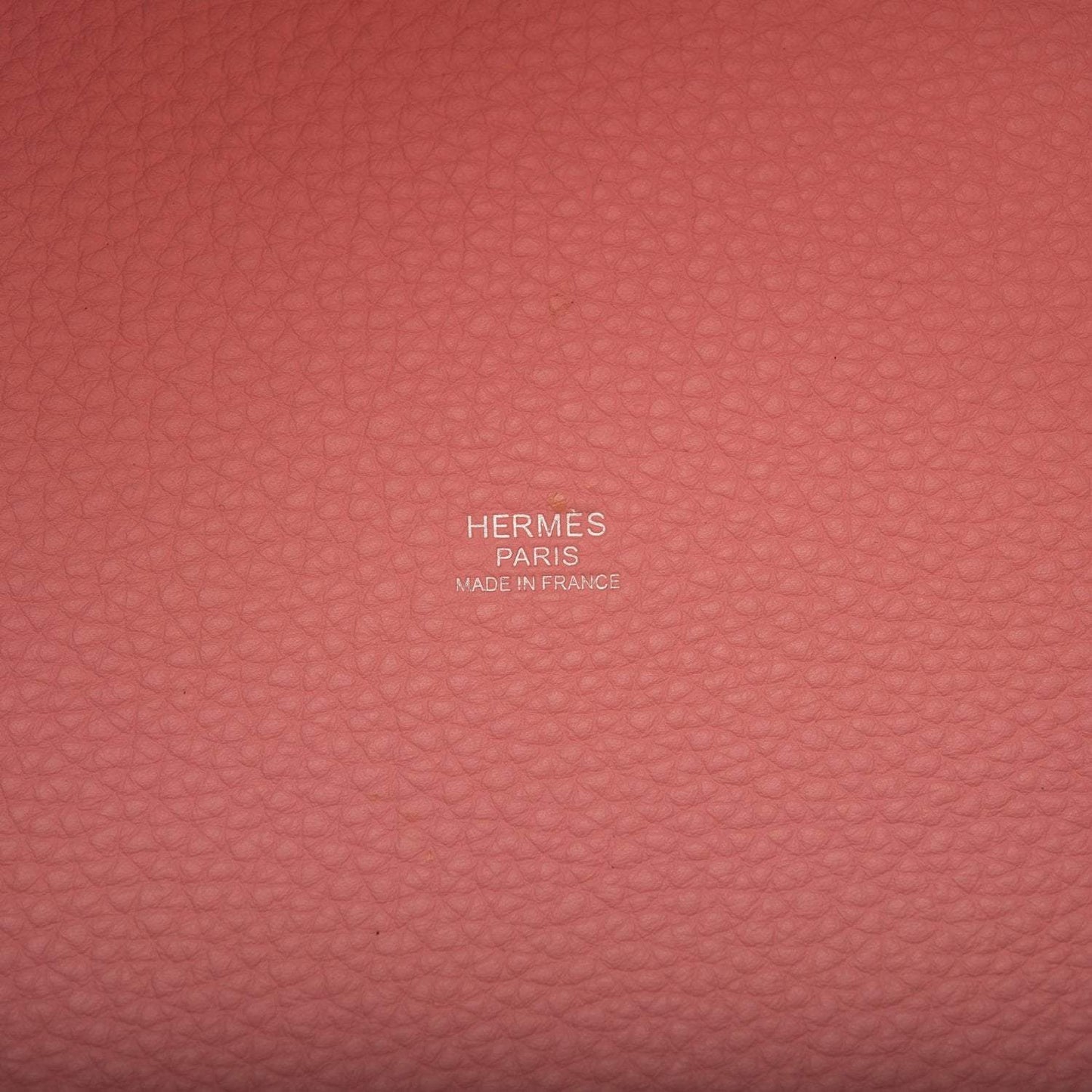 Hermes Rose Sakura Clemence Picotin Lock 22cm Palladium Hardware