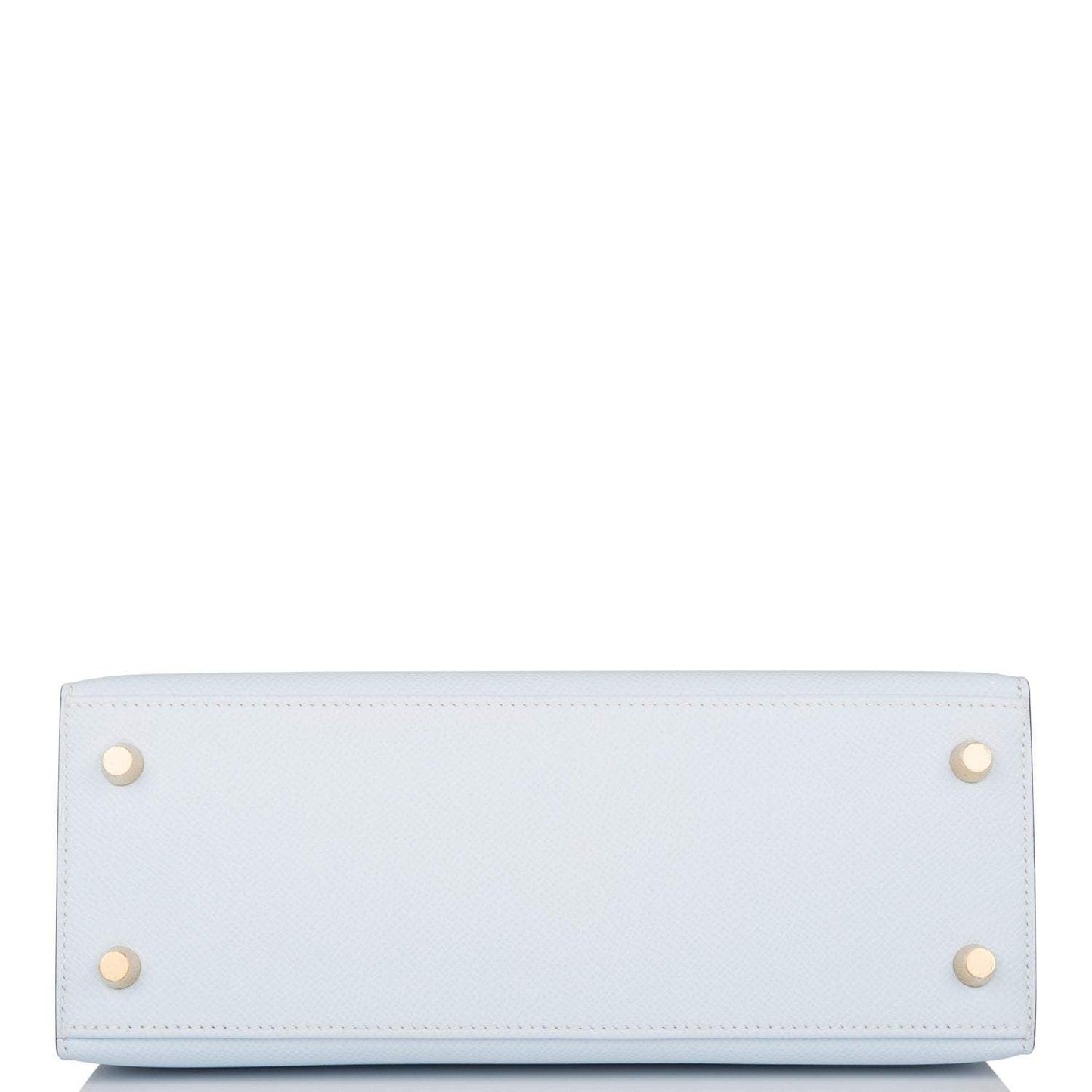 Hermes Bleu Brume Epsom Sellier Kelly 25cm Gold Hardware