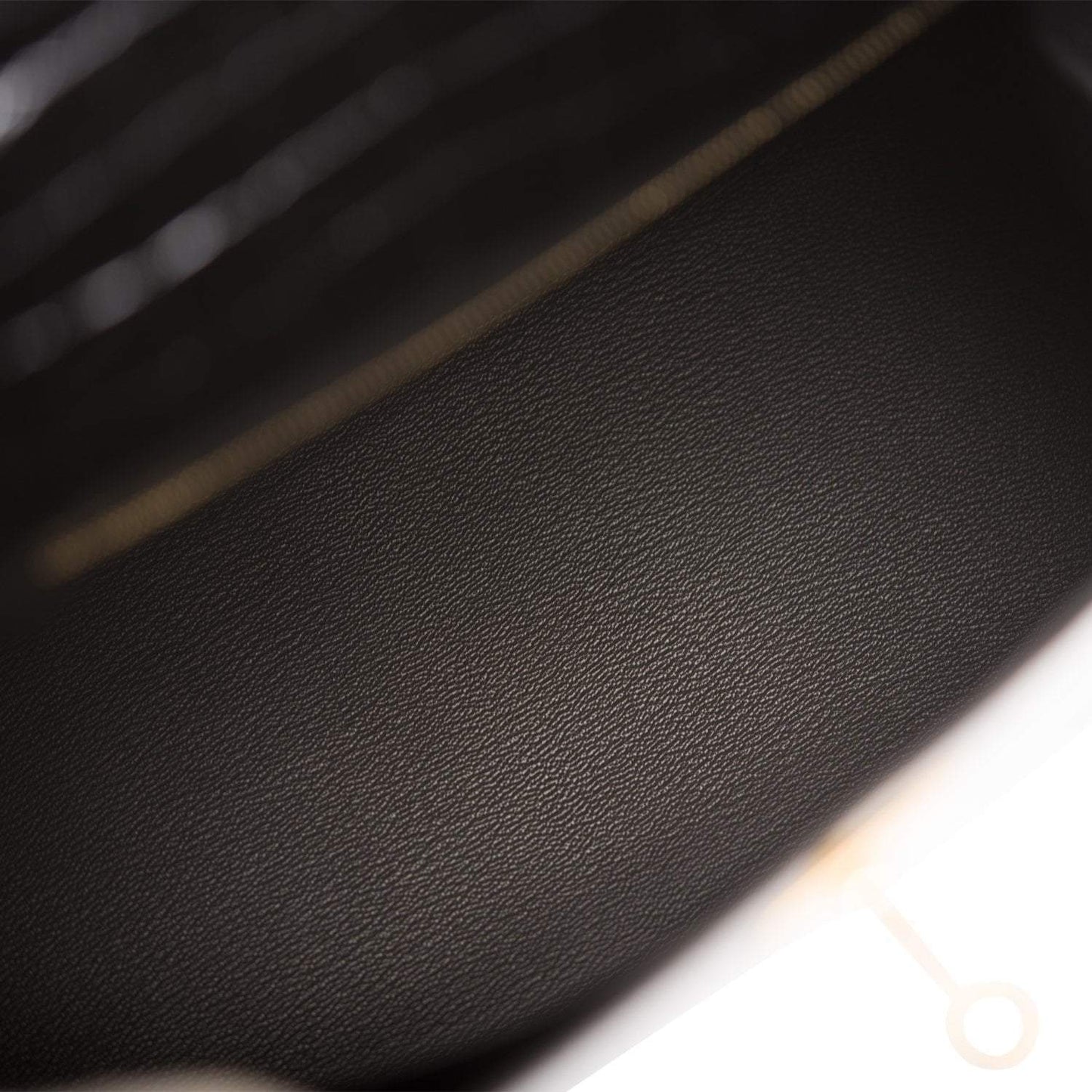 Hermes Black Shiny Niloticus Crocodile Sellier Kelly 28cm Gold Hardware