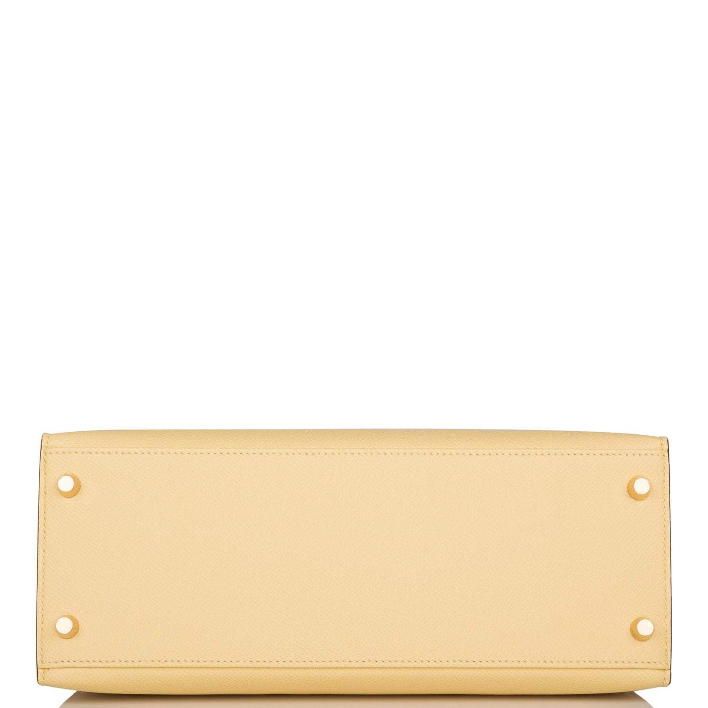 Hermes Jaune Poussin Epsom Sellier Kelly 28cm Gold Hardware