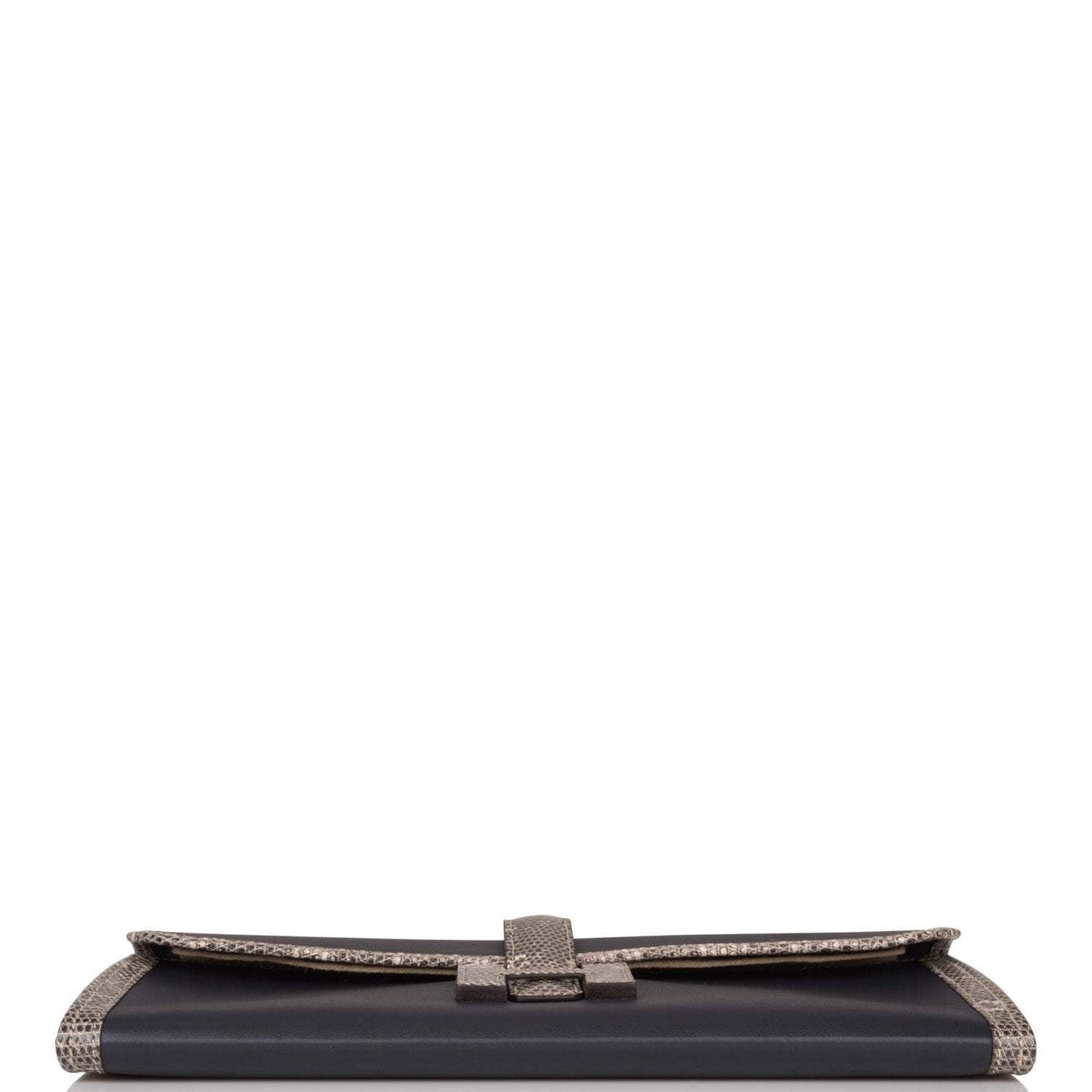 Hermes Jige Elan 29 Bleu Indigo Swift and Ombre Lizard
