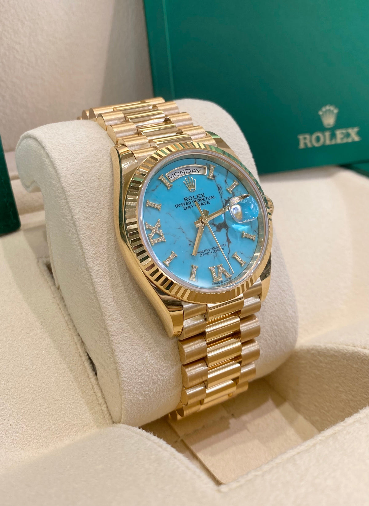 2022 Rolex Day-Date 36 128238