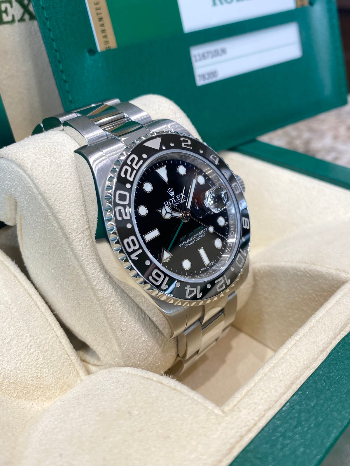 2017 Rolex GMT-Master II 116710LN