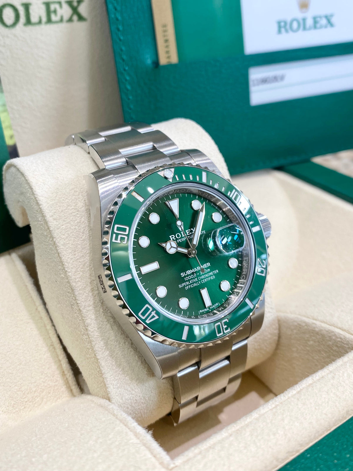 2018 Rolex Submariner Hulk 116610LV