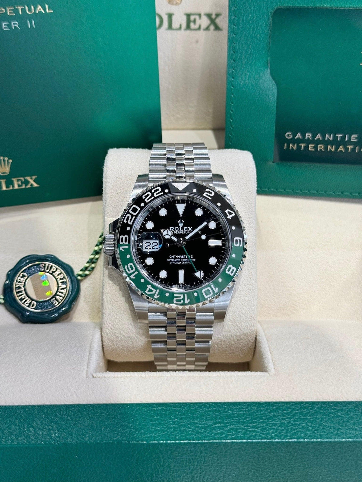 2025 Rolex GMT-Master II Sprite 126720VTNR