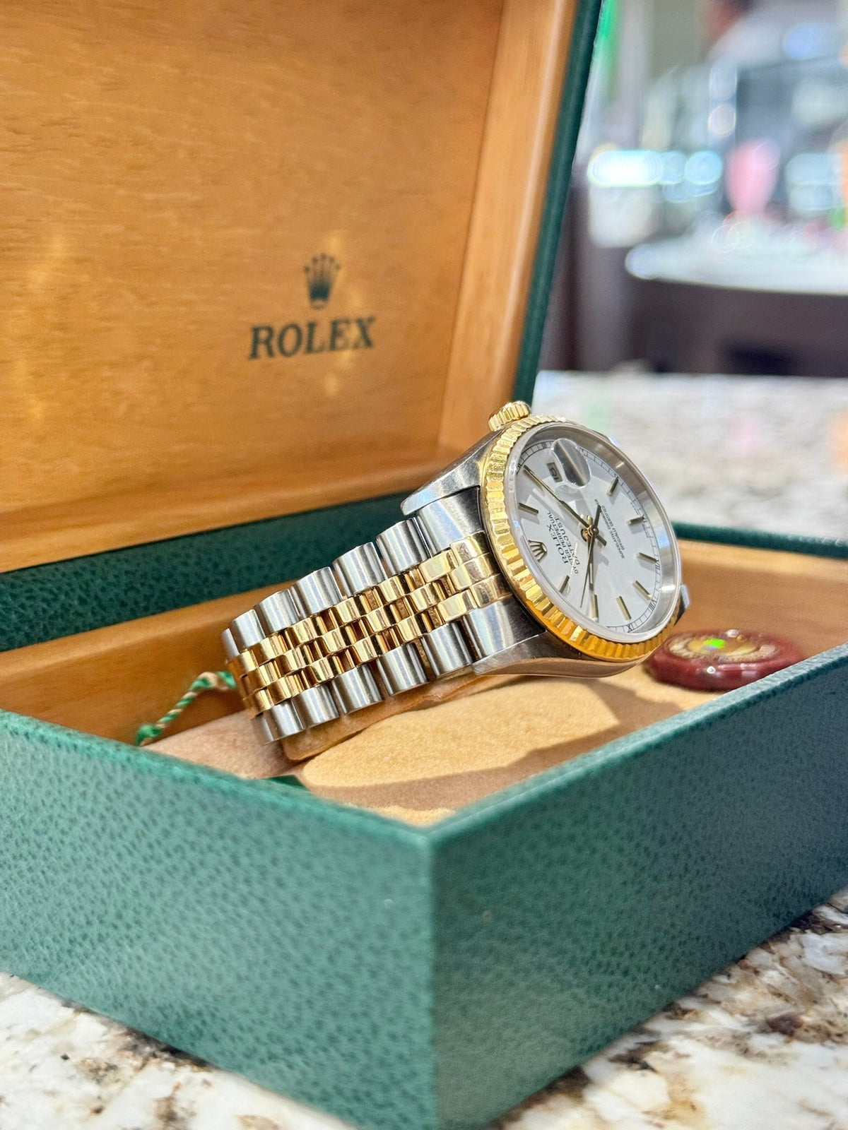 2002 Rolex Datejust 36 16233