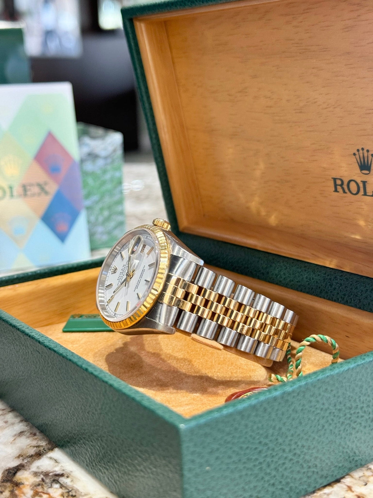 2002 Rolex Datejust 36 16233