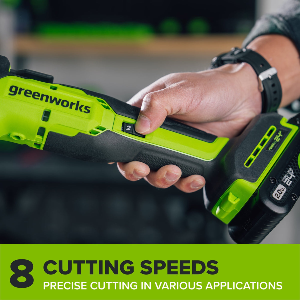 24V PowerAll 3-Tool Combo Kit w/ 3/8" Drill, 6-1/2" Circular Saw & Oscillating Multi-Tool: (1) 2.0Ah USB-C Battery, (1) 30W USB-C Charger, (1) 3' 100W USB-C Cable