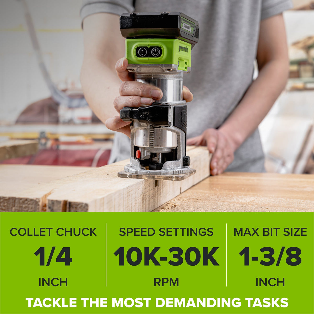 24V PowerAll 3-Tool Combo Kit w/ 3/8" Drill, 6-1/2" Circular Saw & Compact Router: (1) 2.0Ah USB-C Battery, (1) 30W USB-C Charger, (1) 3' 100W USB-C Cable