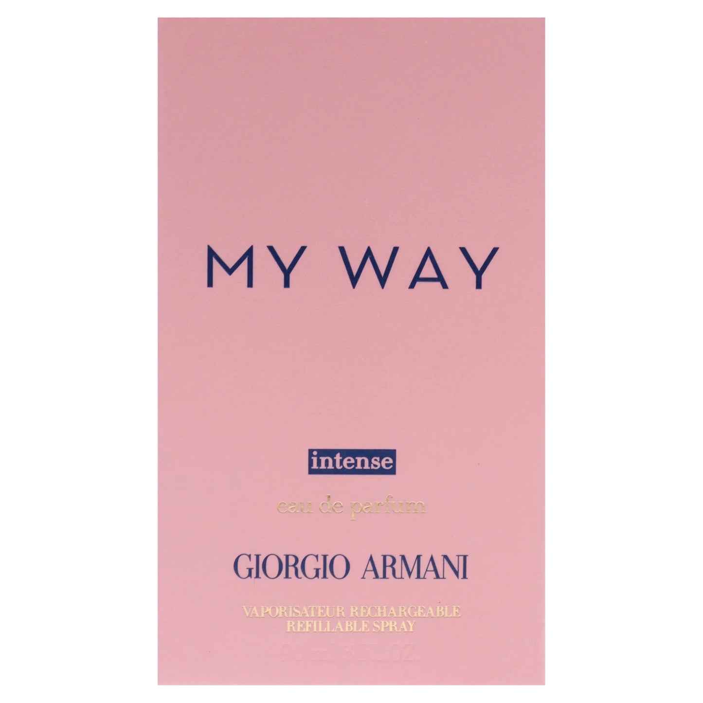 Giorgio Armani My Way Intense , 3 oz EDP Spray (Refillable)