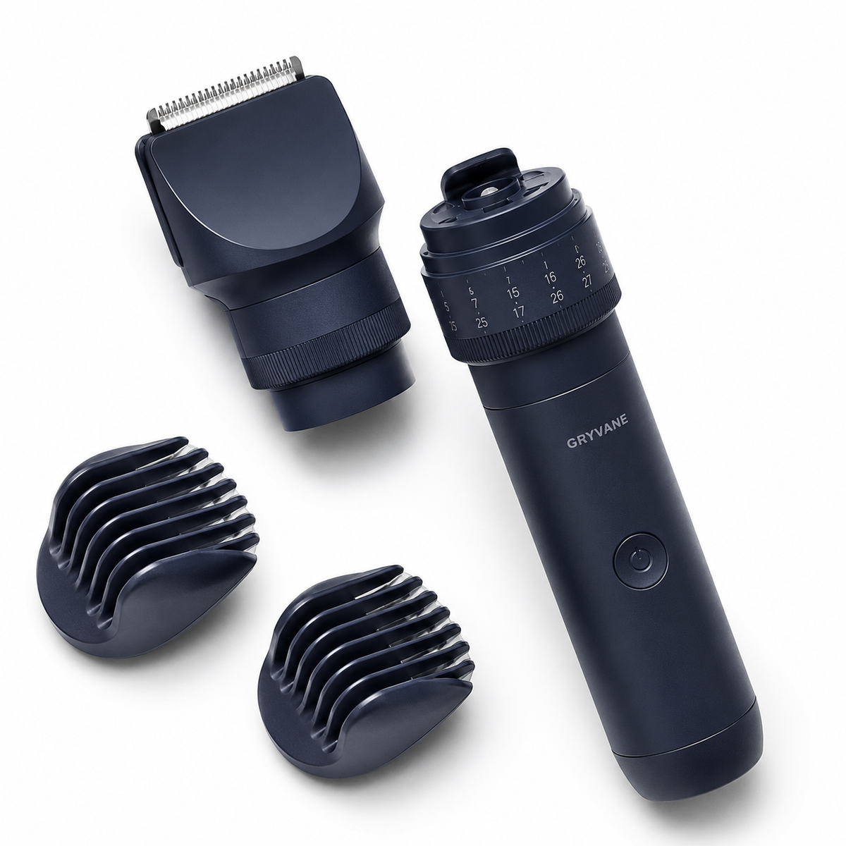 MultiShape Beard, Hair & Body Trimmer Starter Kit with 4 Combs – 1–30mm