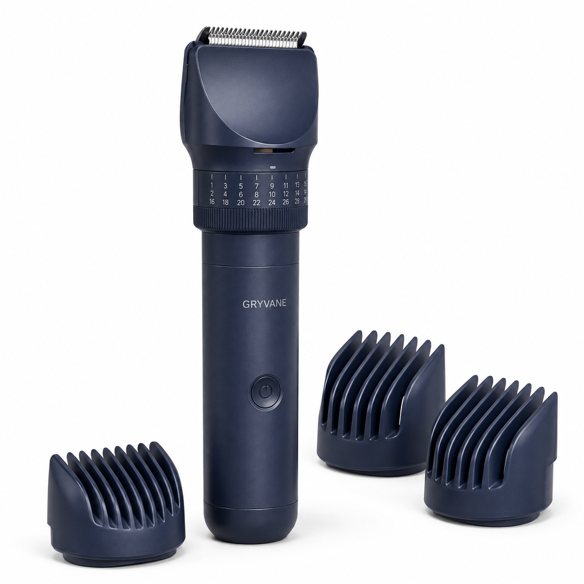 MultiShape Beard, Hair & Body Trimmer Starter Kit with 4 Combs – 1–30mm